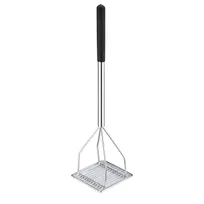 product of CAC China PMSP-24S Potato Masher, 6"W x 6"D x 24"H, Square, Plastic Handle