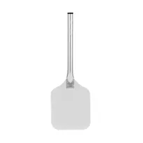 product of CAC China PPLA-79AL Pizza Peel, 6-3/4"x9" Aluminum Blade, 20" Wooden Handle