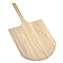 product of CAC China PPLW-1819C Pizza Peel, 18"W x 19"D, Aluminum Blade with Wooden Handle