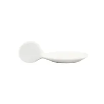 product of CAC China PTS-40 Spoon, 4" L x 1-1/2" W x 1-1/4" H, Porcelain White, Dishwasher Safe - 1 Dozen