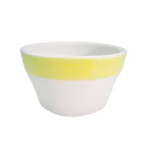 product of CAC China R-4-Y Bouillon Cup, 7-1/4 oz, 4" Dia x 2-1/2" H, Stoneware, Yellow, Safe - 1 Dozen