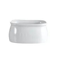 product of CAC China RSV-HSP - Sugar Packet Holder 3.75"Lx2.75"Wx1.88"H Porcelain White Safe - 1 Dozen