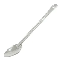 product of CAC China SBHS-13 Solid Stainless Steel Basting Spoon, 13" Long, 1.2mm Thick