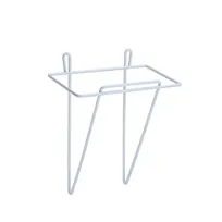 product of CAC China SCHD-7 Scoop Holder - 7"W x 9"H Stainless Steel Design, Holds Up to 64oz Kitchen Scoop
