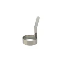 product of CAC China SEGR-3 Stainless Steel Egg Ring, 3" dia. x 1" deep, Dishwasher Safe