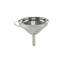 product of CAC China SFNW-6 Stainless Steel Kitchen Funnel, 160 oz (5-3/4") Capacity, Food-Safe Design