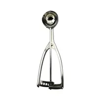 product of CAC China SICD-50S Squeeze Disher, #50, 0.63 oz., Ambidextrous, Stainless Steel Scoop