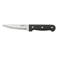 product of CAC China SKP3-02P Steak Knife, 5" Blade, Jumbo, Plastic Handle - 12/Pack