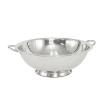 product of CAC China SMCD-13 Colander, 13 Qt., 16-1/4" Dia. x 4-3/4"H, Stainless Steel
