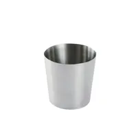 product of CAC China SMFC-3S Mini Fry Cup, 3.5" Dia x 3.5" H, Stainless Steel, Smooth Finish