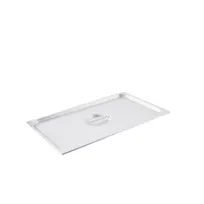 product of CAC China SPCO-F 304 SS Steam Table Pan Cover, 1/1-size, With Handle, Dishwasher Safe