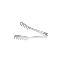 product of CAC China SPGT-8 Spaghetti Tong, 8" Long Stainless Steel Pasta Serving Tool, Smallwares Hand Tool