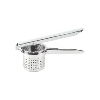 product of CAC China SPRC-R Potato Ricer, Stainless Steel, Round, Surrounding Mesh, Dishwasher Safe