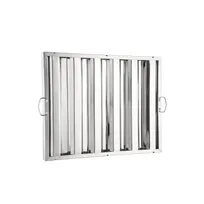 product of CAC China SRHF-2520 Exhaust Hood Filter, 20" H x 25" W Stainless Steel, Kitchen Grease Removal