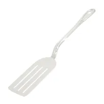product of CAC China STNR-14L Stainless Steel Slotted Turner, 14"L, Stainless Steel Handle