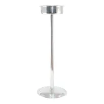 product of CAC China SWBT-ST Wine Bucket Stand, 28" Height, Stainless Steel Mirror Finish, Silver