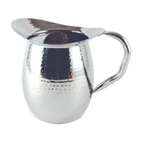 product of CAC China SWPH-3G Metal Pitcher - 3 Qt (96 Oz) Stainless Steel with Ice Guard