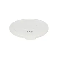 product of CAC China TCNC-10WL - Flat White Plastic Lid for 10 Gallon Trash Can, 10-Gallon Capacity