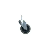 product of CAC China TCNC-9DL-C Caster for TCNC-9DL, Heavy-Duty Steel Caster, Black Finish, 4-Wheel Design
