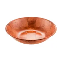 product of CAC China TWSB-18 18" Round Wooden Bowl, Woven Wood, Stain, Acid, Oil & Odor Resistant