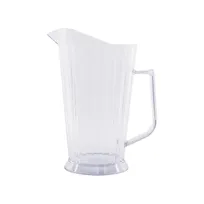 product of CAC China WPBR-61C Plastic Water Pitcher, 60 Oz Clear Polycarbonate, NSF Certified, 32-63 Oz Capacity