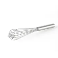 product of CAC China WPFR-12S French Whip, 12" Stainless Steel, Center-Reinforced, Heavy-Duty