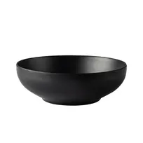 product of CAC China XBRW-BL7 - 25oz 7" Diameter Round Black Melamine Bowl, 6-7" 1 Qt Capacity - 1 Dozen