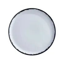product of GET PA1007712312 9" Round Porcelain Plate Corona Scratch Microwave/DW Oven 380°F Safe - Dozen