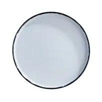 product of GET PA1007992812 11" Porcelain Rustic Corona Ink ScratchRes Microwave Dish/Oven Safe 380°F - Dozen