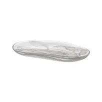product of Mikasa 8405-2 Ardacam Plate - Atlas Collection, 13.75" Diameter, White Glass Dinnerware Plate