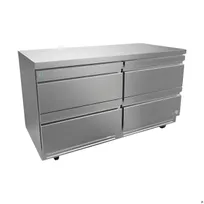 product of Asber AUTR 48 D4 P 48" 4-Drawer Undercounter Refrigerator, Stainless, Front Breathing, 16.7 cu. ft.