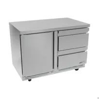 product of Asber AUTR 60 D2 P 60" 2-Drawer Undercounter Refrigerator, Stainless, Front Breathing, 20.6 cu. ft.