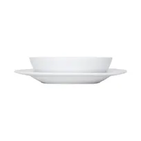 product of Dinex DX162PCB02 - 16 Oz Round Porcelain Bowl, 9" Diameter, White, 2-Piece Set - Case