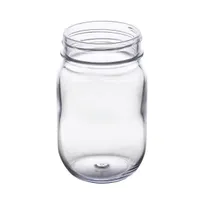 product of GET DW3252SAN-CL - 16 oz (1 pt) Clear SAN Mason Jar, Plastic Barware - 1 Dozen