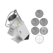 product of Hobart FP350-1B Benchtop Continuous Feed Food Processor with 3PLATE-6PACK-SSP, 26 lbs per/min, 1 hp