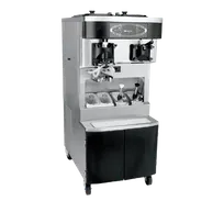 product of Taylor C606 Crown Soft-Serve & Shake Machine, 2 x 20 qt Hoppers, 7 qt & 3.4 qt, Steel, Touchscreen