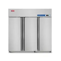 product of Westlake WK-72R 54 cu ft 3-Section Reach-In Merchandiser Refrigerator, Steel, R290, LED Light