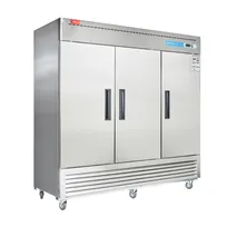 product of Westlake WKF-82B 82" 3-Solid Door Reach-In Freezer, Bottom Mounted, 72 cu. ft., Stainless Steel