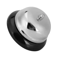 product of Concasse MCT02 Call Bell – 4" Stainless Steel Kitchen Essential, Metal Ring For Commercial Use