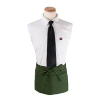 product of Chef Revival 3PWACHG Waist Apron, 25" x 11", 3 Pocket, Hunter Green, DuraSERV 100% Polyester