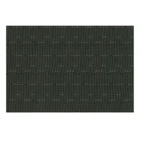 product of Chef Revival 64909 Rectangular Placemat, 13" x 19", PVC-Coated Polyester Yarn, Black Grass Cloth