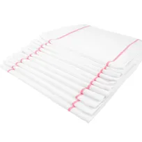 product of Chef Revival CLH45S-1 Kitchen Towel, 14-1/2" x 25-1/2", Red Striped Weave, 100% Cotton - 1 Dozen