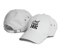 product of Chef Revival H063WH Chef's Baseball Cap, Adjustable Strap, Cotton, White