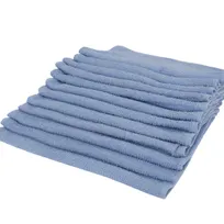 product of Chef Revival HBMRBL Bar Mop Towel, 16" x 19", 32 oz., Ribbed Terry, 100% Cotton, Blue - 1 Dozen