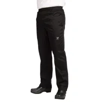 product of Chef Revival P020BK-4X Baggy Chef's Pants, 4X Large, Black, Unisex EZ-Blend™ Poly/Cotton
