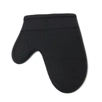 product of Chef Revival RZS685BK10 Oven Mitt, 10" Black Silicone, Heat Resistant 685°F