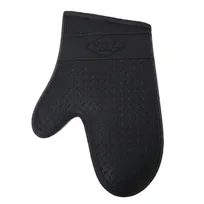 product of Chef Revival RZS685BK13 Oven Mitt, 13" Black Silicone, Heat‑Resistant 685°F, FDA