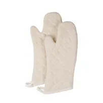product of Chef Revival TTOM27BE Oven Mitt, 17" Elbow Length, Terry Material, Beige - 1 Pair/Bag