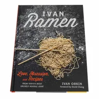 product of Korin BK-021 Ivan Ramen Restaurant Training Cookbook, Culinary Guide, 200-Page Hardcover