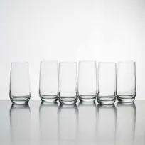 product of Korin GL-D113-PK - Long Drink Glass, 5.8" Height, 17 Oz (500ml) Break-Resistant Lead-Free Glass